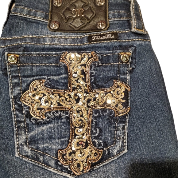 Women's Miss Me Signature Skinny jeans, size 31 - Picture 4 of 6